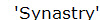 'Synastry'